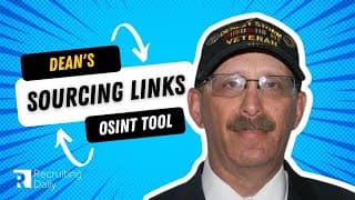 Meet the Maker: Dean Da Costa's "Sourcing Links" OSINT Tool