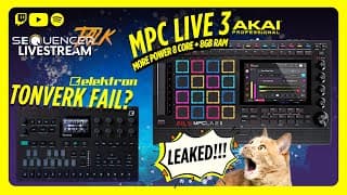 WEG MIT DEM LAPTOP? Elektron Tonverk vs. Akai MPC Live III - SequencerTalk 252