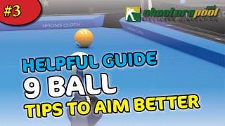 Shooters Pool - Aiming Guide - I like to use