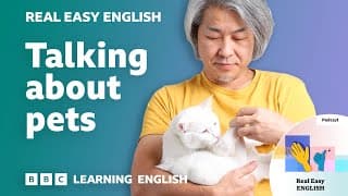Talking about pets 🐶🐱🐹 Real Easy English