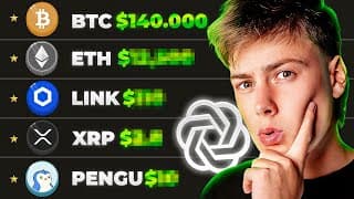 AI Predicts Crypto Prices For 2025: BTC, ETH, Altcoins (custom model)