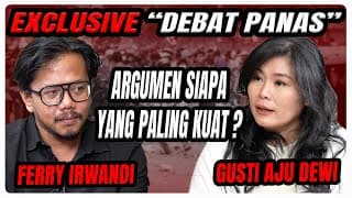 FERRY IRWANDI VERSUS GUSTI AJU, SIAPA YG BUZZER???