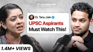 Dr Tanu Jain on UPSC Preparation_ Corruption_ Motivation_ Philosophy & Focus | FO305 Raj Shamani