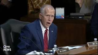 WATCH: Sen. Tillis endorses Kash Patel at his confirmation hearing