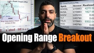 How to trade Opening Range Breakout Strategy - Google Stock All-Time High Live Trading