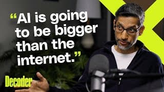 Google CEO Sundar Pichai on the future of search, AI agents, and selling Chrome