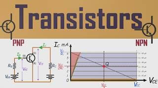 Transistors Explained Simply: Switches, Amplifiers, Cutoff, Saturation & Q-Point