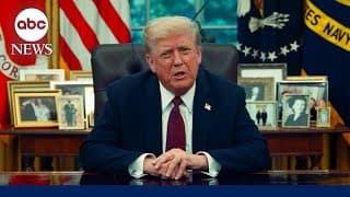 Trump posts video statement after fatal shooting of Charlie Kirk