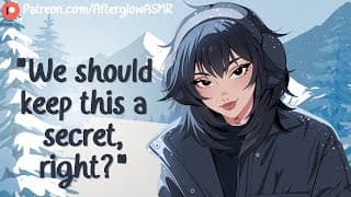 Sharing a Cabin With Your Best Friend's Goth Older Sister (Secret Relationship) (Vacation) (Kissing)