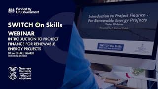 Webinar: Introduction to Project Finance For Renewable Energy Projects