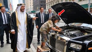 "I CAN FIX THIS", SAID THE POOR GIRL - THE BILLIONAIRE LAUGHED... UNTIL A MOVE CHANGED EVERYTHING...