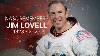 NASA Remembers Apollo Astronaut Jim Lovell