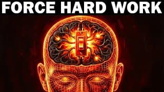 How to TRICK Your Brain Into Doing The Hard Things (The Override Method)