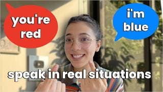 Beginner Speaking Practice - Real Life Role Play (A1)