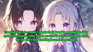 In my mother's womb, I grow stronger every time I touch my sister.