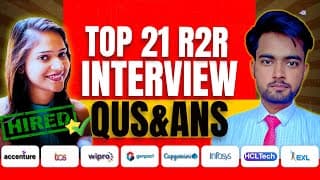 TOP 21 Record to Report Interview Questions and Answers | R2R Interview Preparation @CorporateWala
