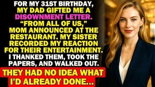 My Dad Gave Me Disownment Papers For My Birthday... Until The CEO Called My Name