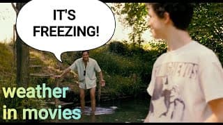 Talking About the Weather ☀️🌧️ – Movie Clip Compilation (ESL Friendly)