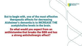 Part 4 antihistamine tutorial