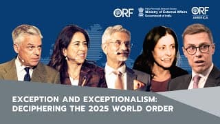 Jaishankar_ Stubb_ Huntsman_ Nusseibeh_ Tocci on Geopolitical Shifts in 2025