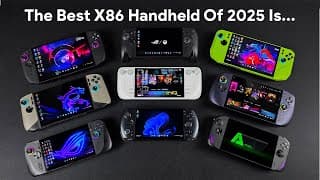 Best X86 Handheld Gaming PC of 2025! Our Top Picks