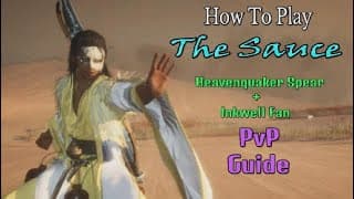 How To Play PvP Guide Heavenquaker Spear + Inkwell Fan | Where Winds Meet