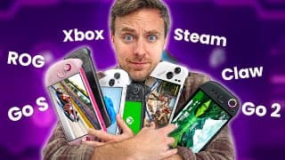 BEST Gaming Handheld!? [ROG Xbox Ally X | Legion Go 2 | Steam Deck OLED] 2026