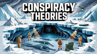 The Secrets Hidden In Antarctica | Conspiracy Theories | Black Screen With Rain