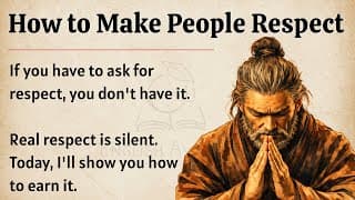 How To Make Anyone Respect You Instantly || Graded Reader || Learn English With Podcast ✅️