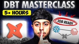 [Data Build Tool] DBT - The Ultimate Guide | With CI/CD