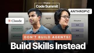 Don't Build Agents, Build Skills Instead – Barry Zhang & Mahesh Murag, Anthropic