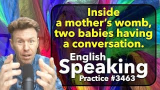 Two babies have a DEEP English Conversation: ROLE-PLAY Speaking Practice