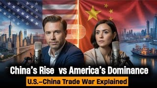 China’s Economic Rise vs America’s Dominance | U.S.–China Trade War Explained | The English Globe