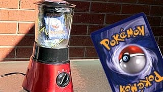 Will It Blend? - Pokemon Cards!