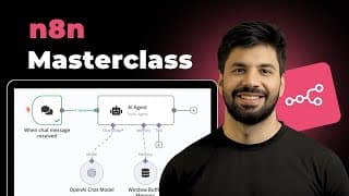 Complete n8n Masterclass: Build Al Agents & Automate Workflows (Zero to Hero)
