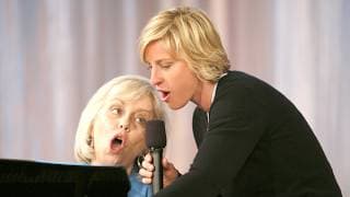 Ellen Takes a Singing Lesson