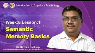 Semantic Memory Basics