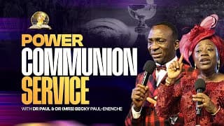 POWER COMMUNION SERVICE || KINGS' FAST DAY 10 || 14-01-2026