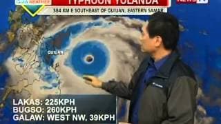 PAGASA: Bagyong Yolanda_ pinakamalakas na bagyo sa buong mundo ngayong 2013