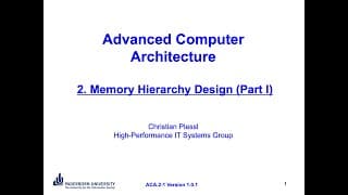 ACA – L02 Memory Hierarchy 1 – Part 4: Virtual Memory (slides 20–29)
