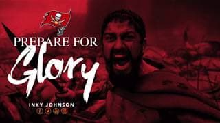 INKY JOHNSON - PREPARE FOR GLORY  (TAMPA BAY BUCS)
