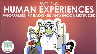Anomalies Paradoxes and Inconsistencies | HSC Texts and Human Experiences Lesson 3