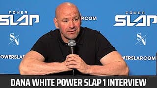 Dana White Post Historic Power Slap 1 Event Press Conference