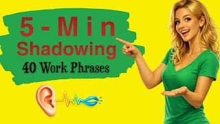 Speak Fluent English Daily | 5-Minute Shadowing Practice | A2-B1 Slow Podcast