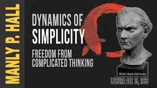 Manly P. Hall: Dynamics of Simplicity