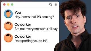 Developers are way too sensitive.