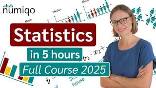 Statistics - A Full Lecture to learn Data Science (2025 Version)