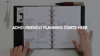 Have ADHD and Struggle with Planners? This System Will Change Everything | Cloth & Paper