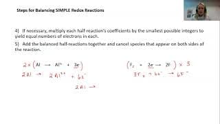 Chapter 7.2e Balancing Redox Reactions