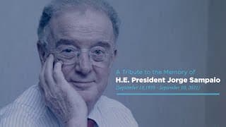 Tribute to H.E. President Jorge Sampaio of Portugal, first High Representative of UNAOC